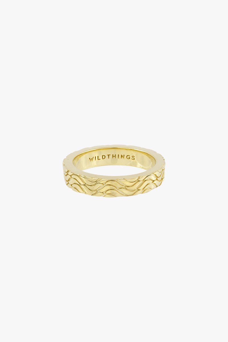 Wave ring gold plated--Wildthings_collectables-Gold plated-1 (US 6 / 16.5 mm)--abc