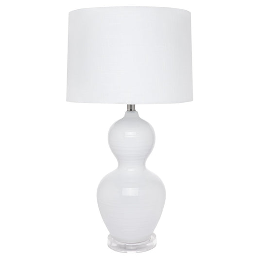Bronte Table Lamp - White-abc