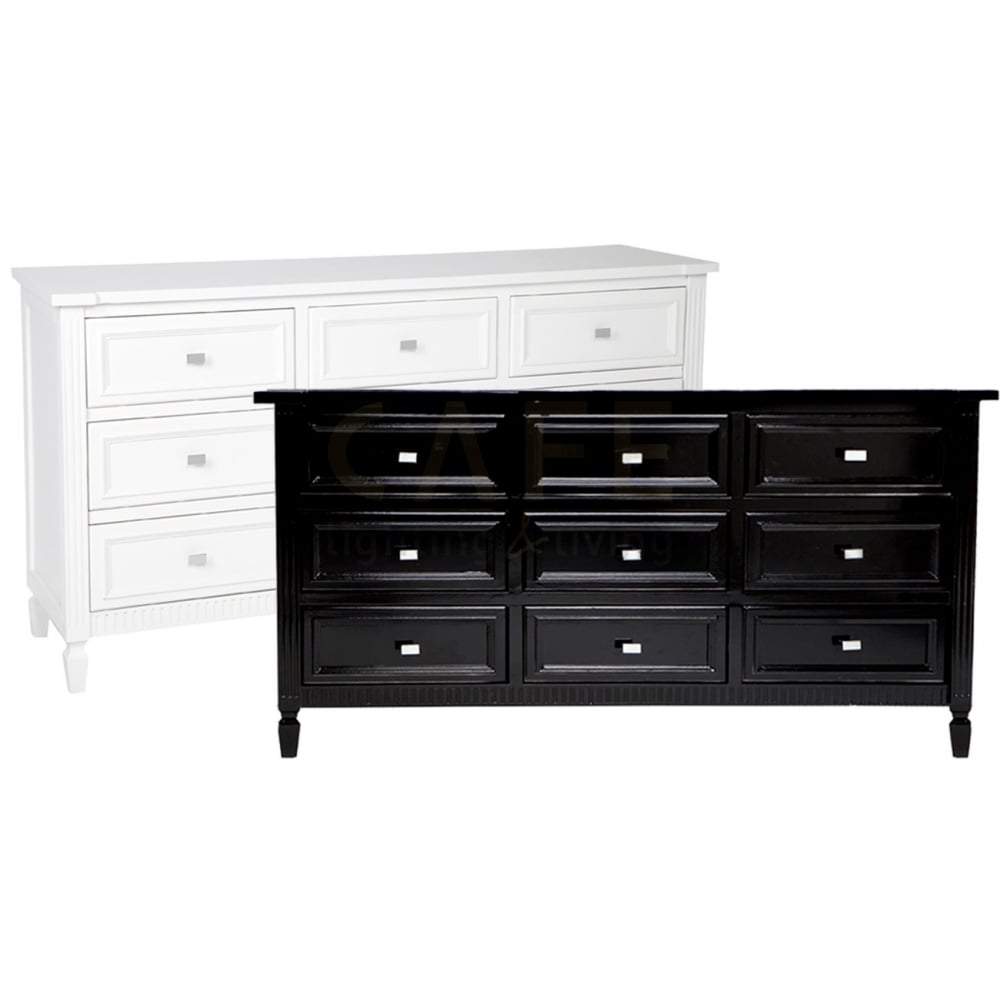 Merci Satin Finished Chest - White-abc