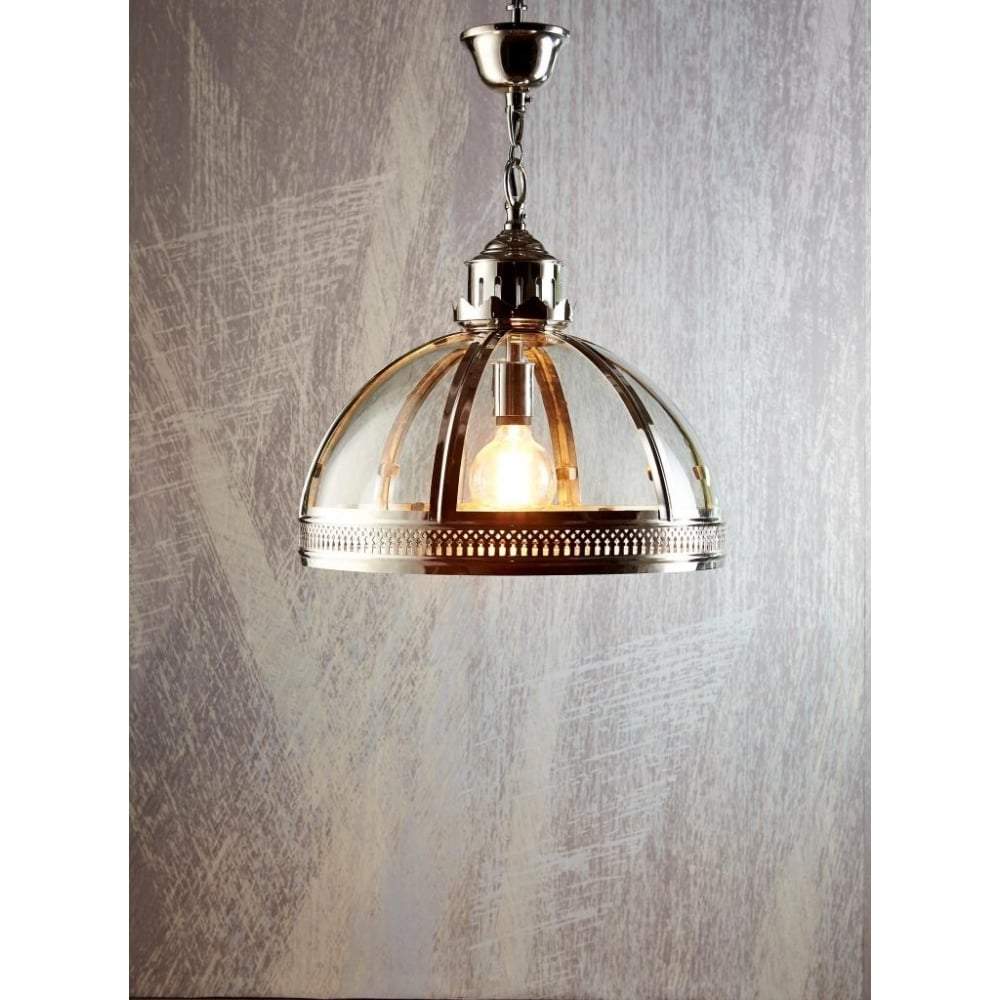 Winston Small in Shiny Nickel-Chandeliers and Ceiling Lights-Emac & Lawton-Default Title---abc