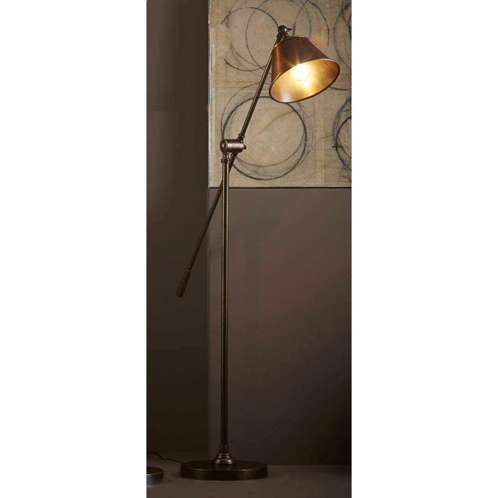 Winslow Floor Lamp Antique Brass-Floor Standing Lamps-Emac & Lawton-Default Title---abc