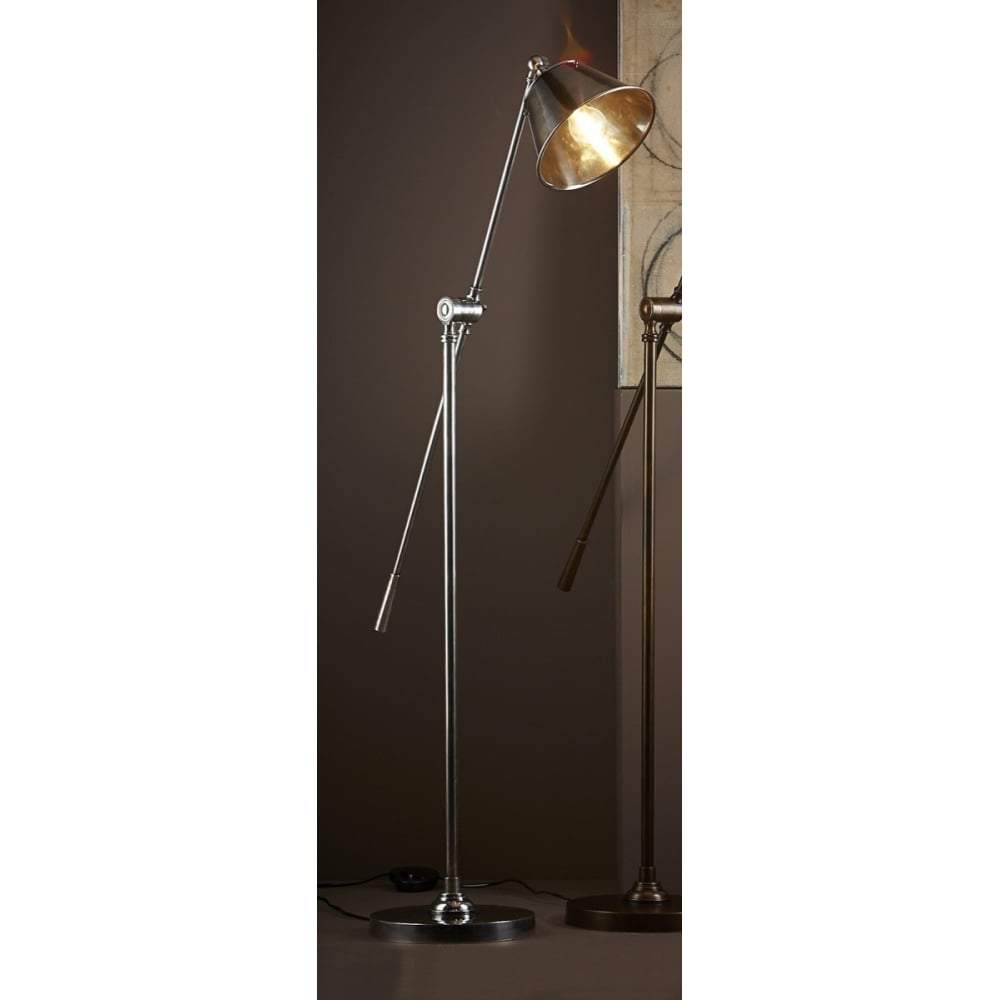 Winslow Floor Lamp Antique Silver-Floor Standing Lamps-Emac & Lawton-Default Title---abc
