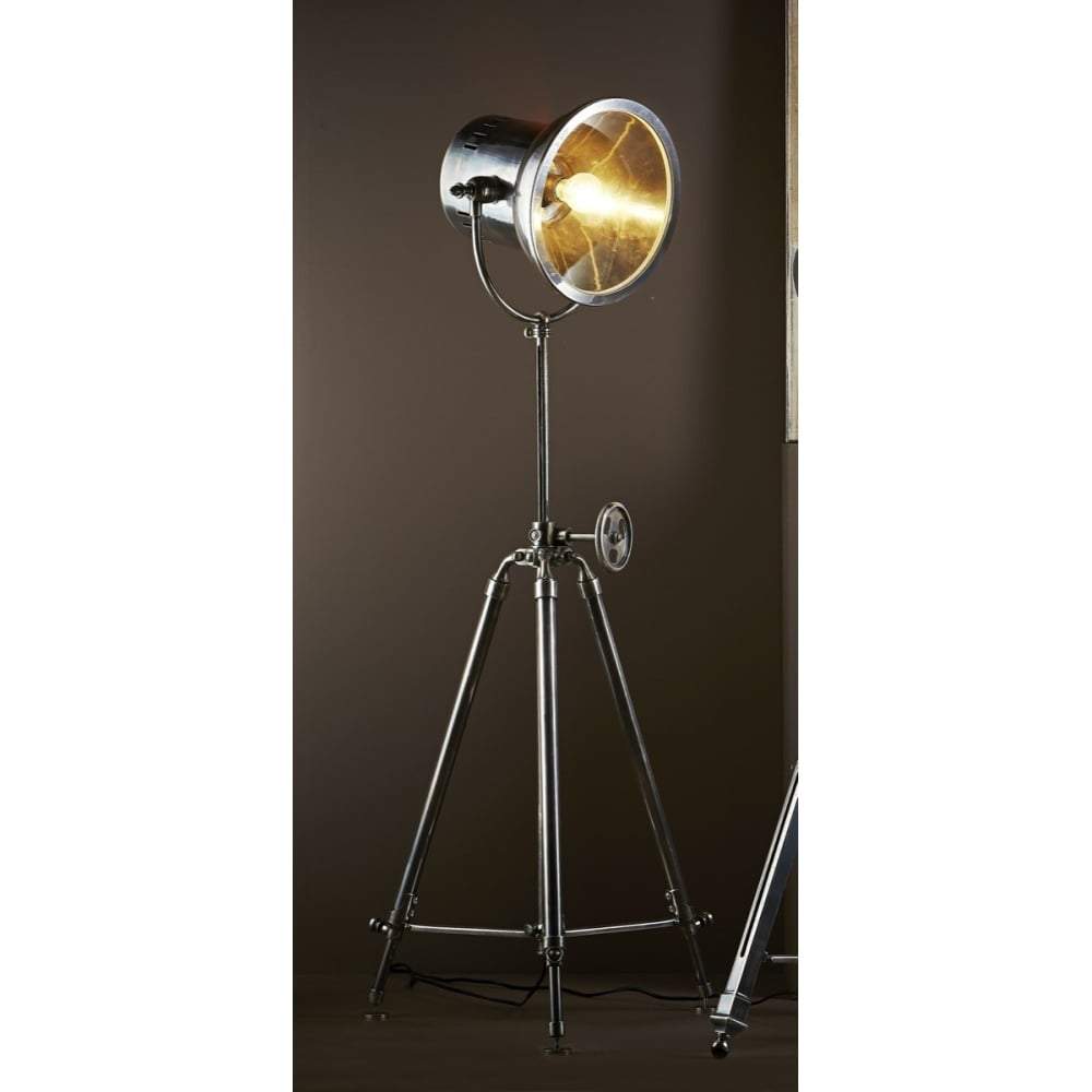 Solaris Floor Lamp Antique Silver-Floor Standing Lamps-Emac & Lawton-Default Title---abc