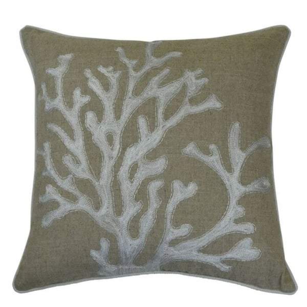 Coral Ivory Cushion Cover-abc