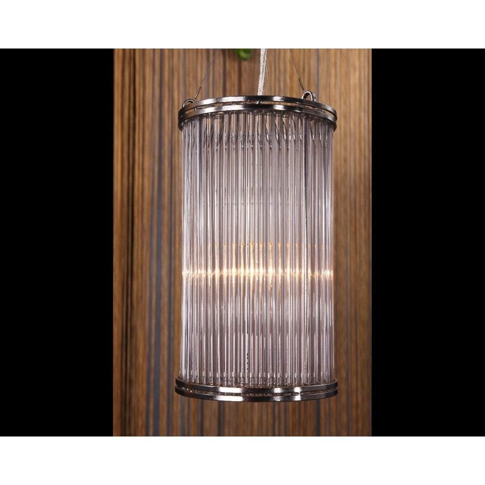 Verre Small Pipe Glass Pendant Lamp-Chandeliers and Ceiling Lights-Emac & Lawton-Default Title---abc