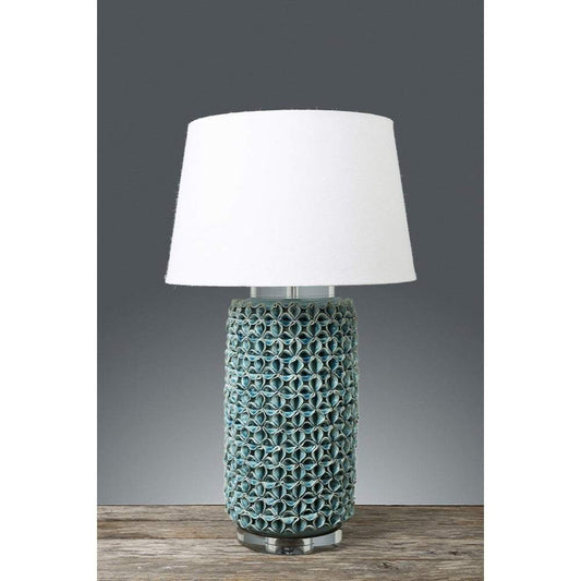 Wynberg Table Lamp Base Green-Table Lamps-Emac & Lawton-Default Title---abc