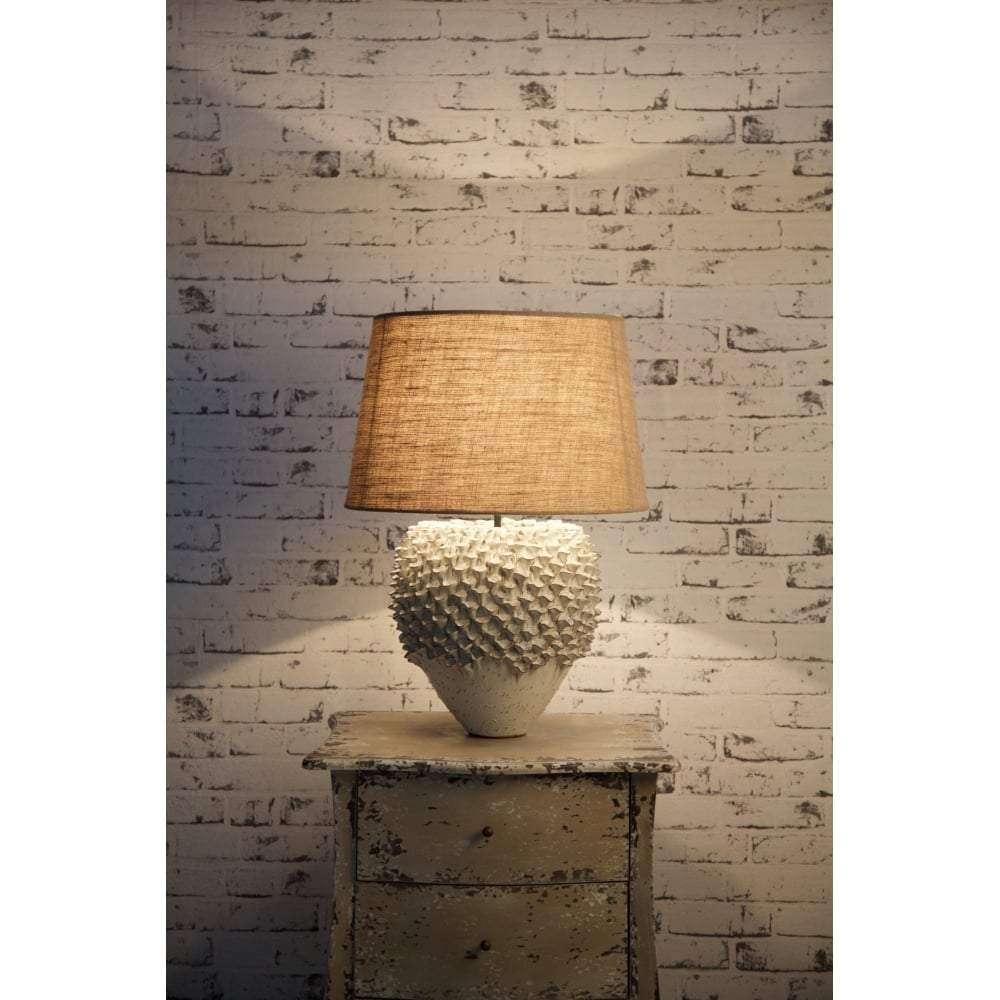 Warwick Table Lamp Base Cream-Table Lamps-Emac & Lawton-Default Title---abc