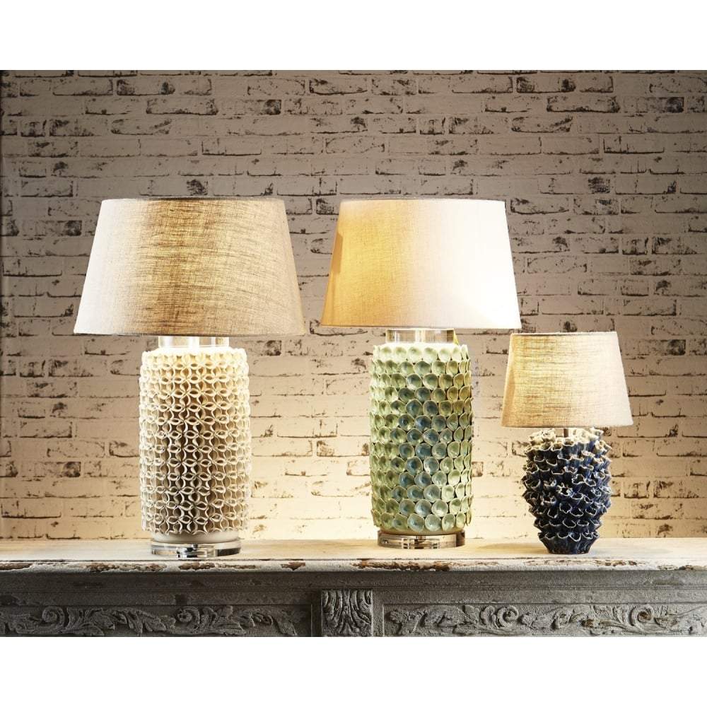 Londolozi Table Lamp W/Shade Blue-abc