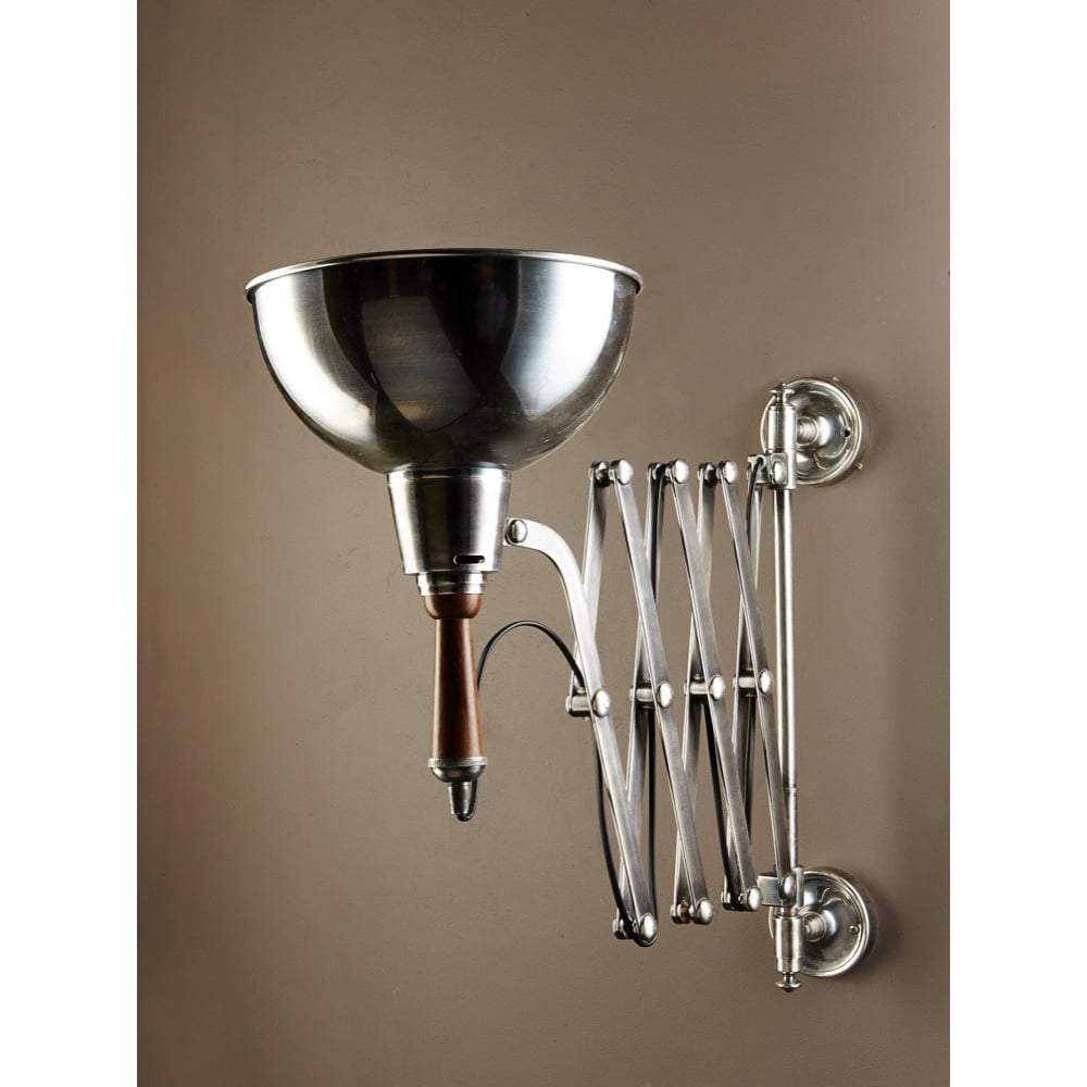 Rosendal Wall Scissor Lamp Silver-Wall Lamps-Emac & Lawton-Default Title---abc