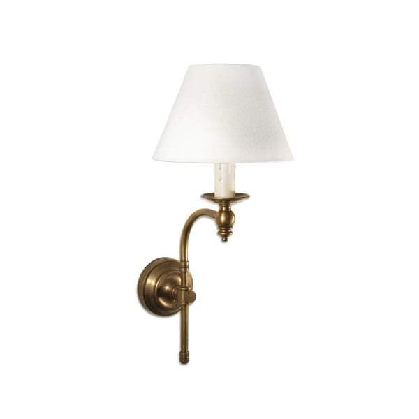 Soho Curved Sconce Base Antique Brass-Wall Lamps-Emac & Lawton-Default Title---abc