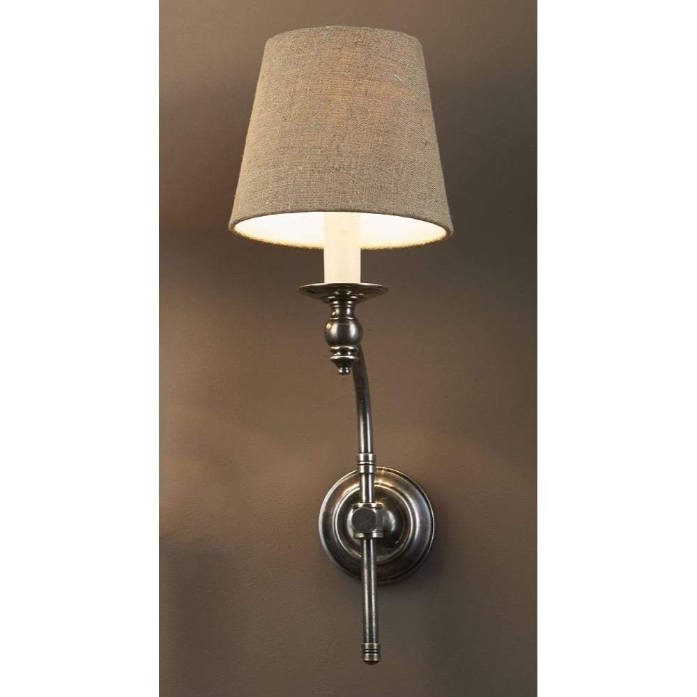 Soho Curved Sconce Base Antique Silver-Wall Lamps-Emac & Lawton-Default Title---abc