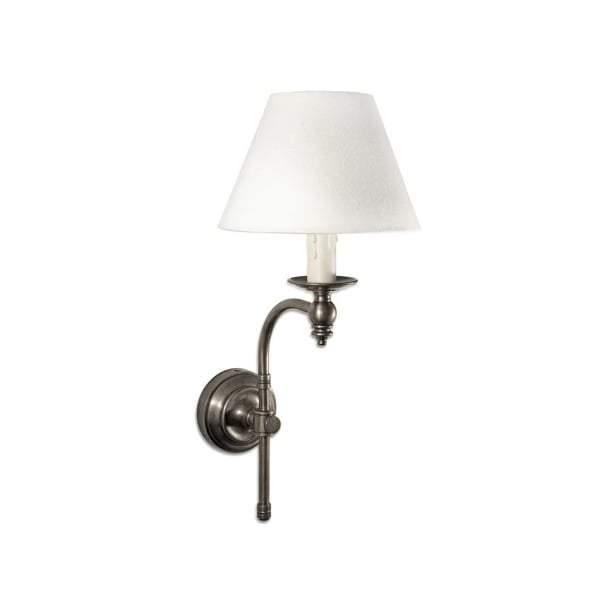 Soho Curved Sconce Base Antique Silver-Wall Lamps-Emac & Lawton-Default Title---abc