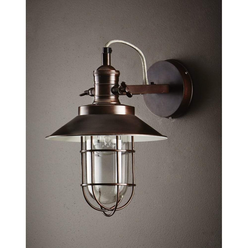 Maine Sconce Copper-abc