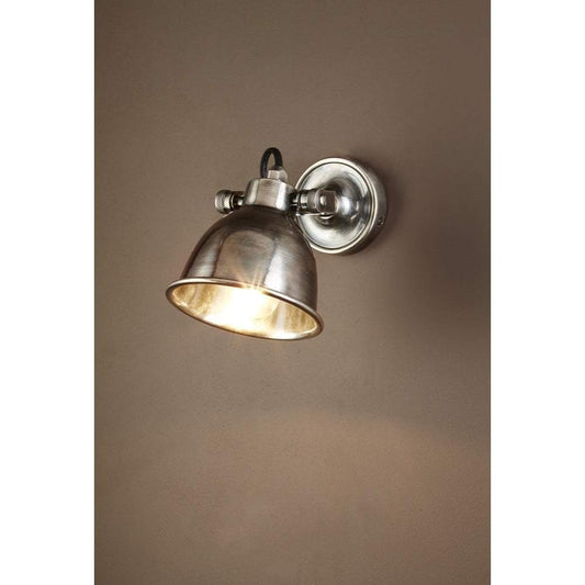 Phoenix Wall Lamp Antique Silver-Wall Lamps-Emac & Lawton-Default Title---abc