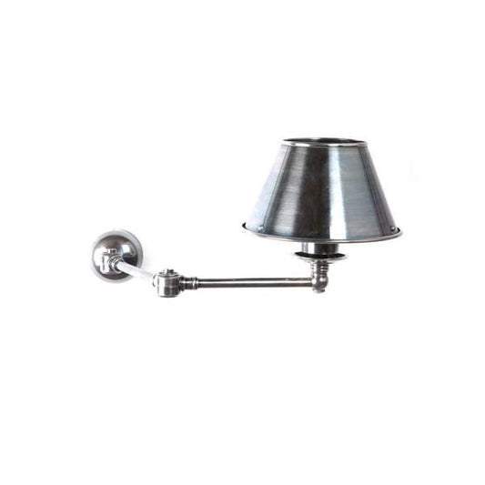 Portland Single Swing Arm Sconce-Wall Lamps-Emac & Lawton-Default Title---abc