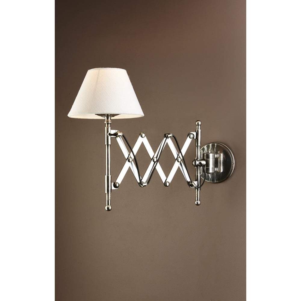 Sutton Wall Lamp Base Antique Silver-Wall Lamps-Emac & Lawton-Default Title---abc