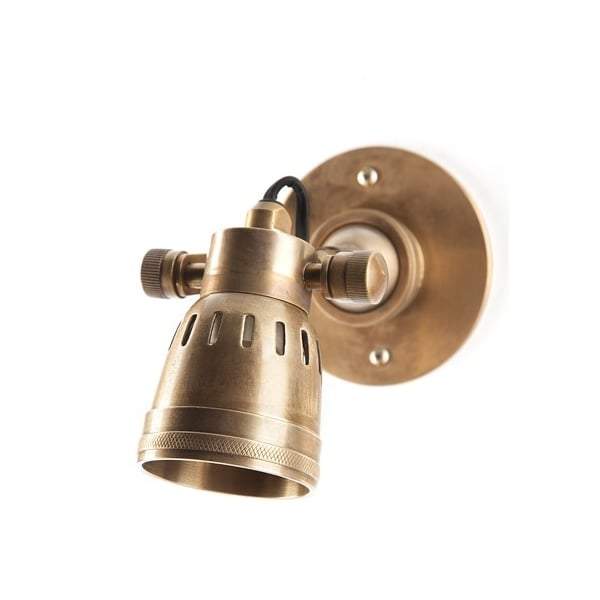 Seattle Short Arm Wall Light Brass-Wall Lamps-Emac & Lawton-Default Title---abc