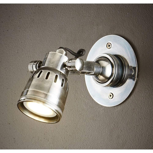 Seattle Short Arm Wall Light Silver-Wall Lamps-Emac & Lawton-Default Title---abc