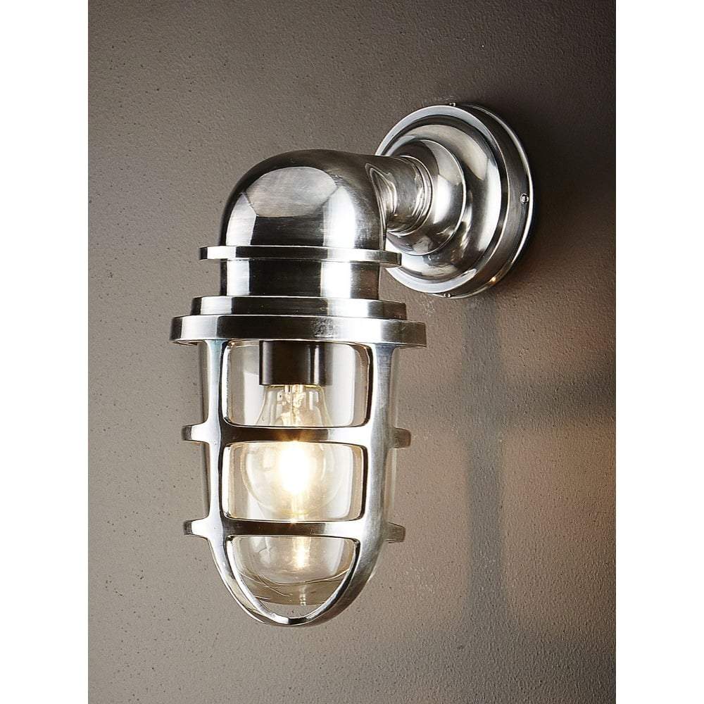 Porto Wall Lantern Antique Silver-Wall Lamps-Emac & Lawton-Default Title---abc
