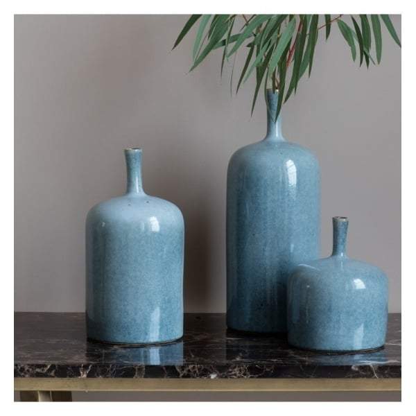 Vormark Set of 3 Ornaments Blue-Decorators-Bodhi-Default Title---abc