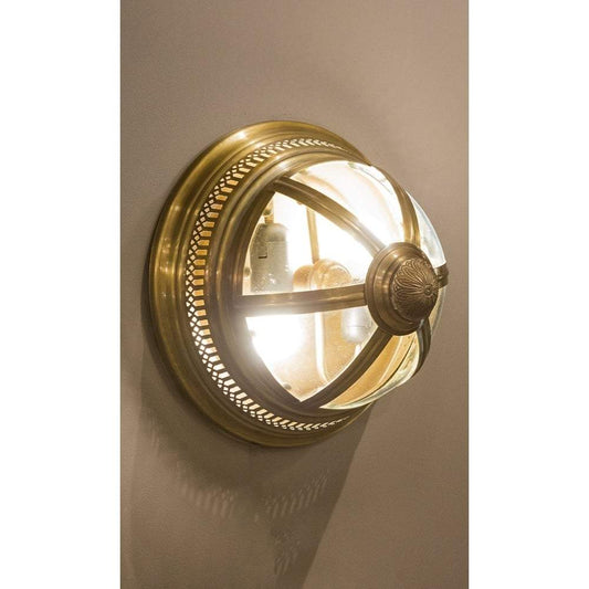 Walter Wall Lamp in Antique Brass-Wall Lamps-Emac & Lawton-Default Title---abc