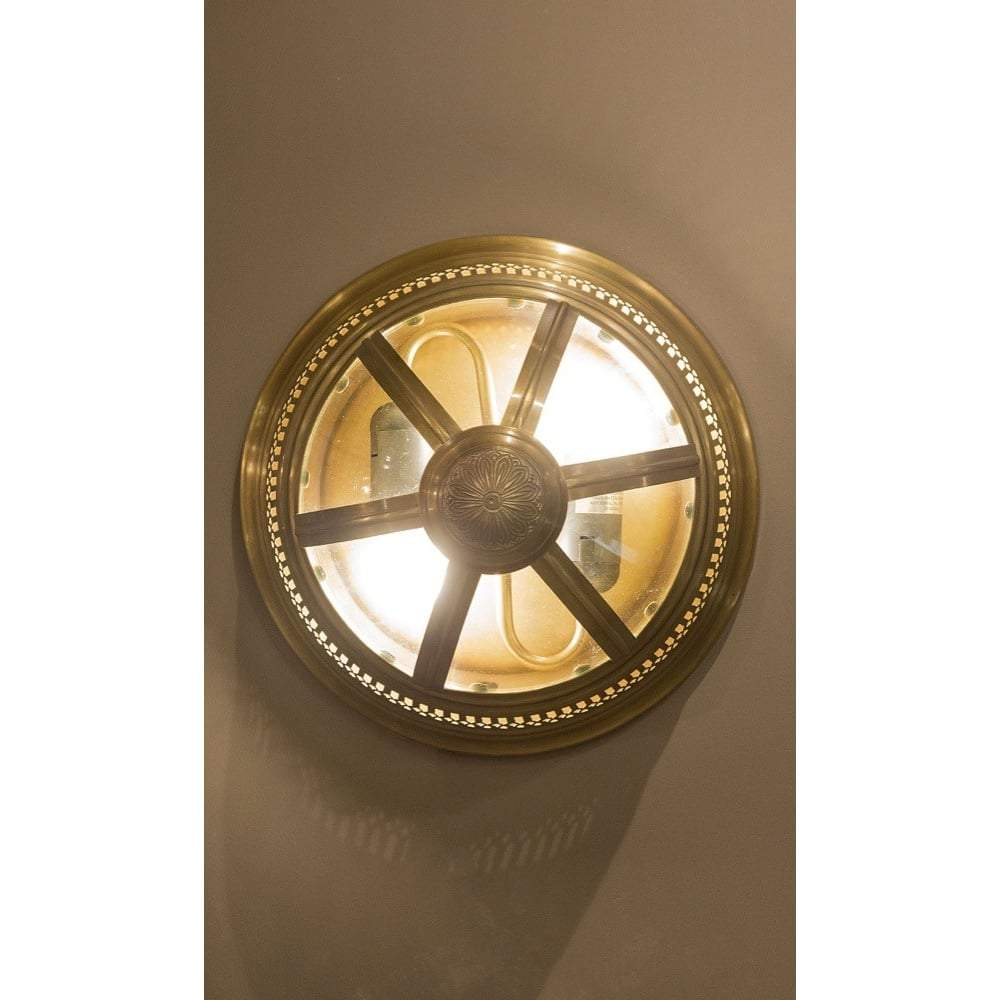 Walter Wall Lamp in Antique Brass-Wall Lamps-Emac & Lawton-Default Title---abc