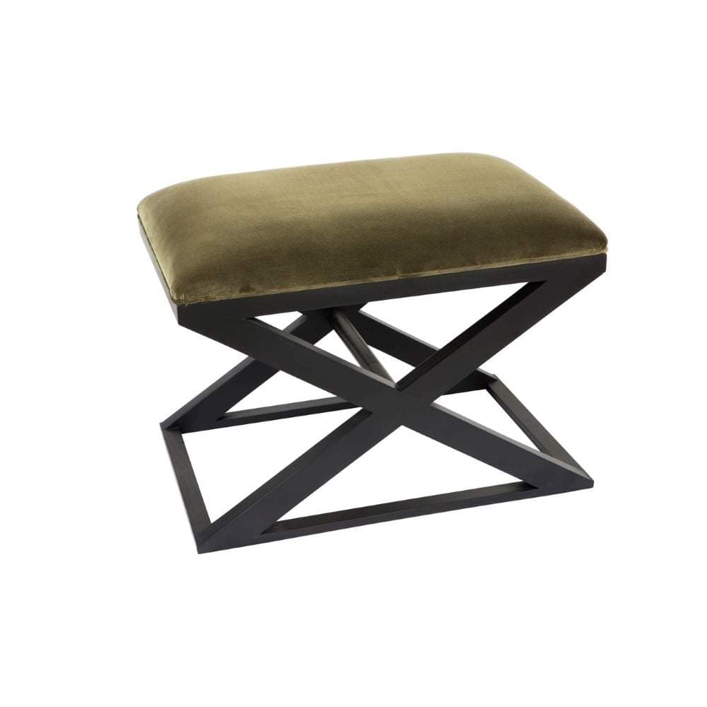 Spencer Stool - Moss-Ottomans-Cafe Lighting and Living-Default Title---abc