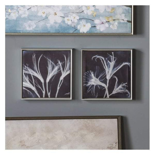 Indigo Floral Set of 2-abc