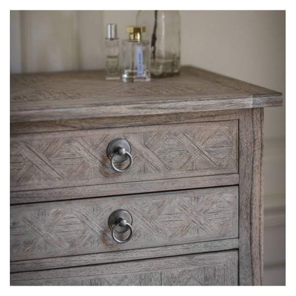 Makassar 5 Drawer Lingerie Chest W600 x D450 x H1150mm-abc