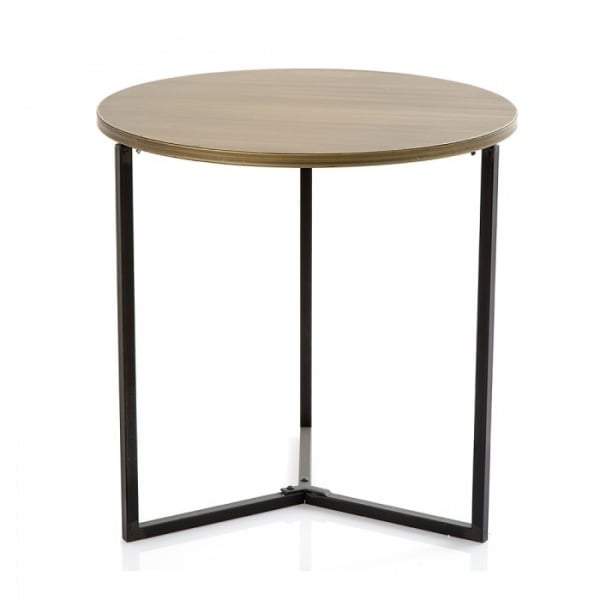 Maharani Medium Brass Side Table-abc