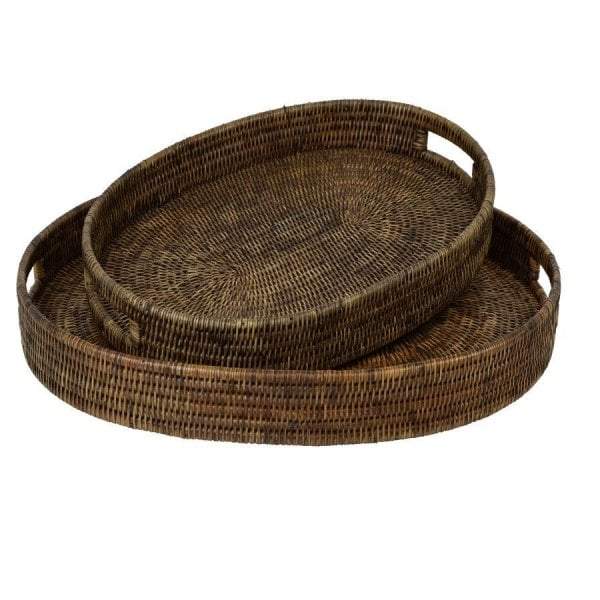 Plantation Tray Oval Small-Trays-Theo and Joe-Default Title---abc
