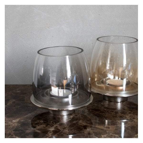 Ellison Tealight Holder Polished Aluminium-abc