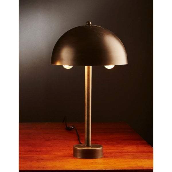 Parker Table Lamp in Antique Zinc-abc