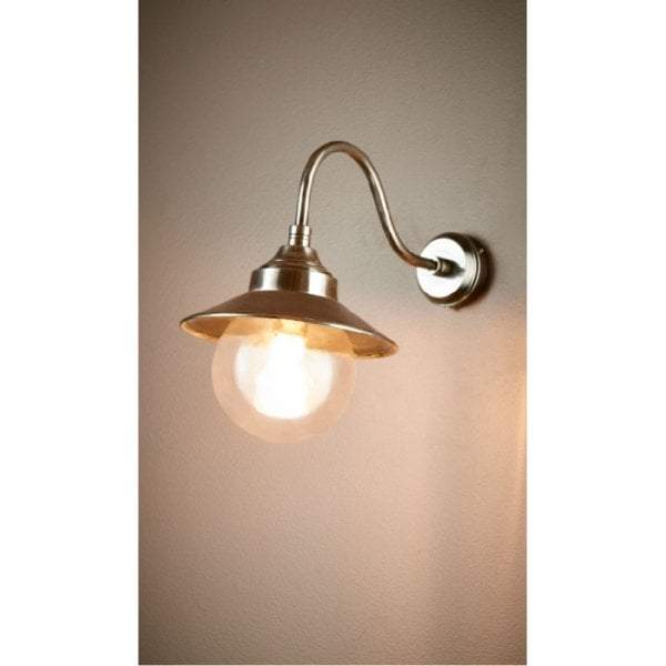 Zermatt wall lamp in antique silver-Wall Lamps-Emac & Lawton-Default Title---abc