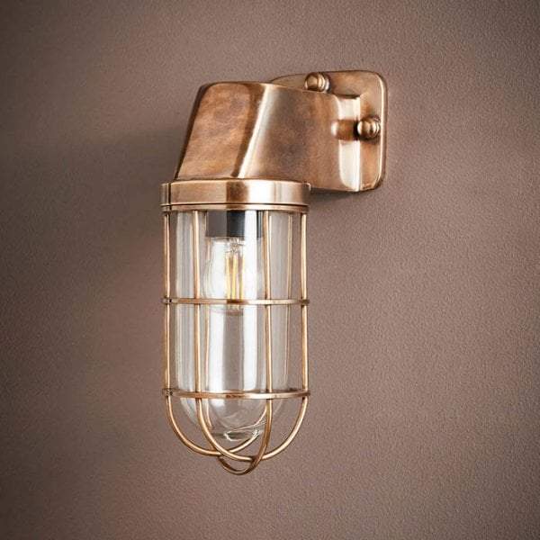 Royal London Wall Lamp Antique Brass-Wall Lamps-Emac & Lawton-Default Title---abc