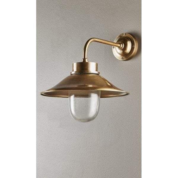 Sandhurst Wall Lamp in Antique Brass-Wall Lamps-Emac & Lawton-Default Title---abc
