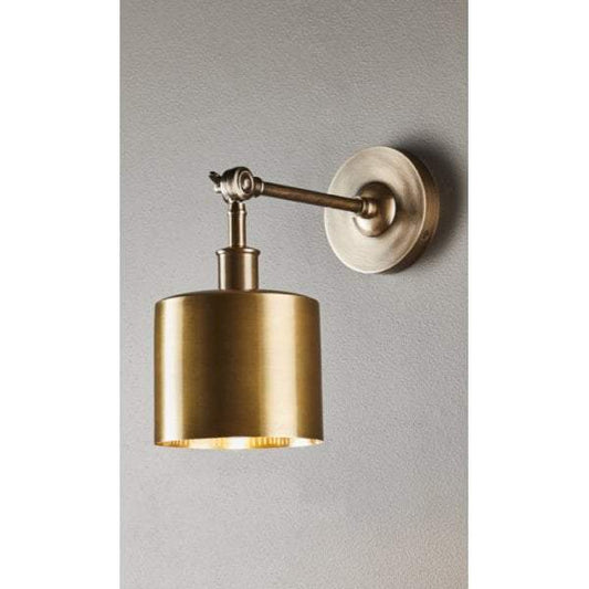 Portofino Wall Lamp in Antique Brass-Wall Lamps,Lighting-Emac & Lawton-Default Title---abc