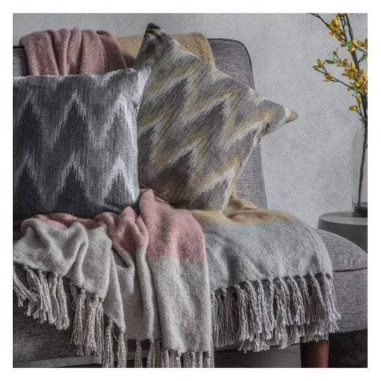 Zenda Mohair Throw Ochre-Throws-Bodhi-Default Title---abc
