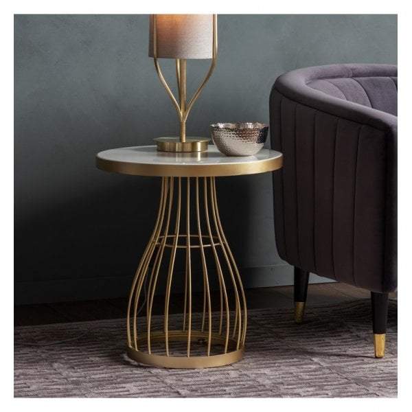 Venray Side Table Champagne-Side Tables and Occasional-Bodhi-Default Title---abc