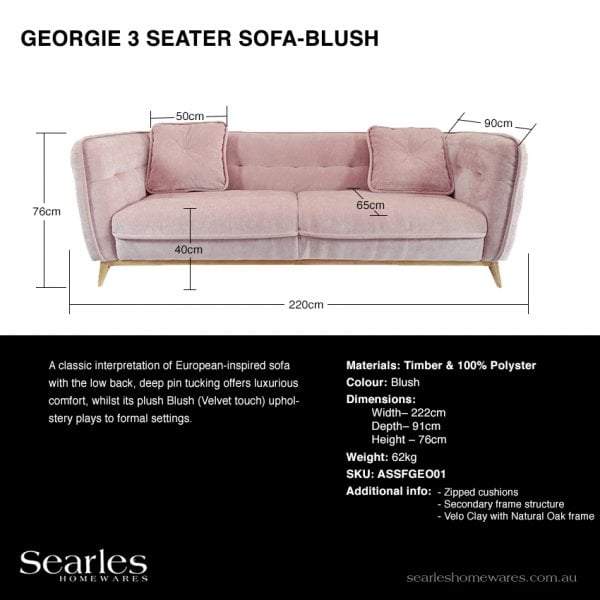 Georgie 3 Seater Sofa-abc