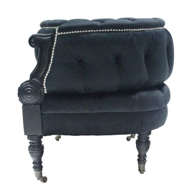 Francis Velvet 2 Seater Chair-abc
