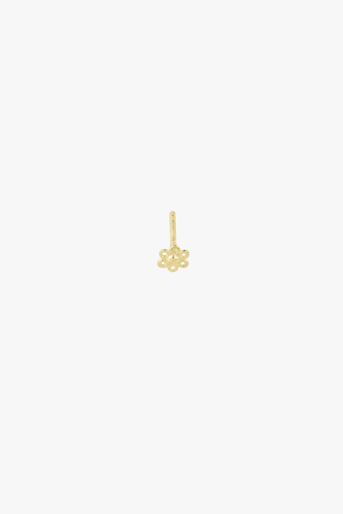 Poppy flower stud gold plated-Stud-wildthings_collectables-Gold plated---abc