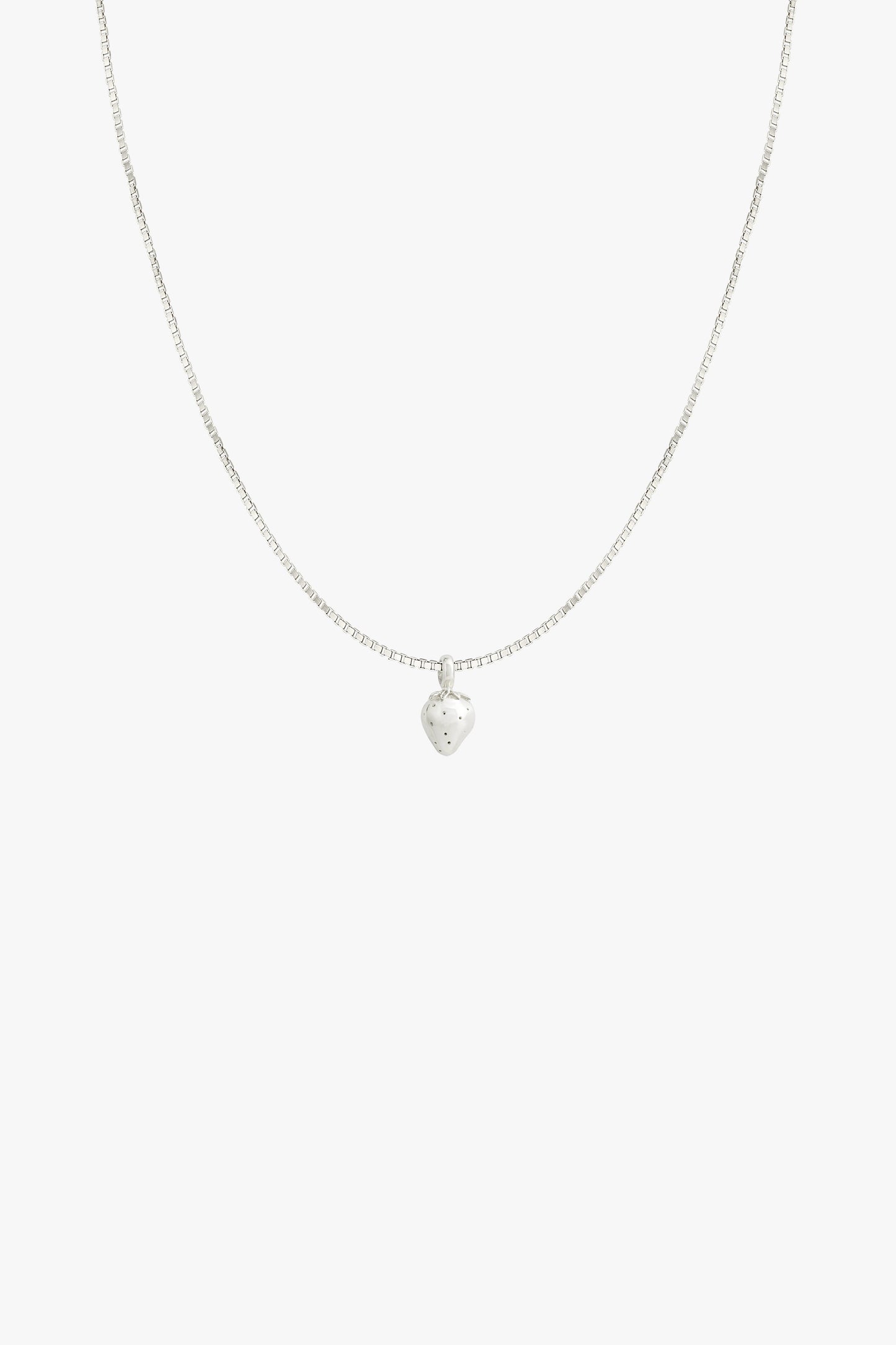 Vintage strawberry pendant silver-Pendant-wildthings_collectables-Pendant-Silver--abc