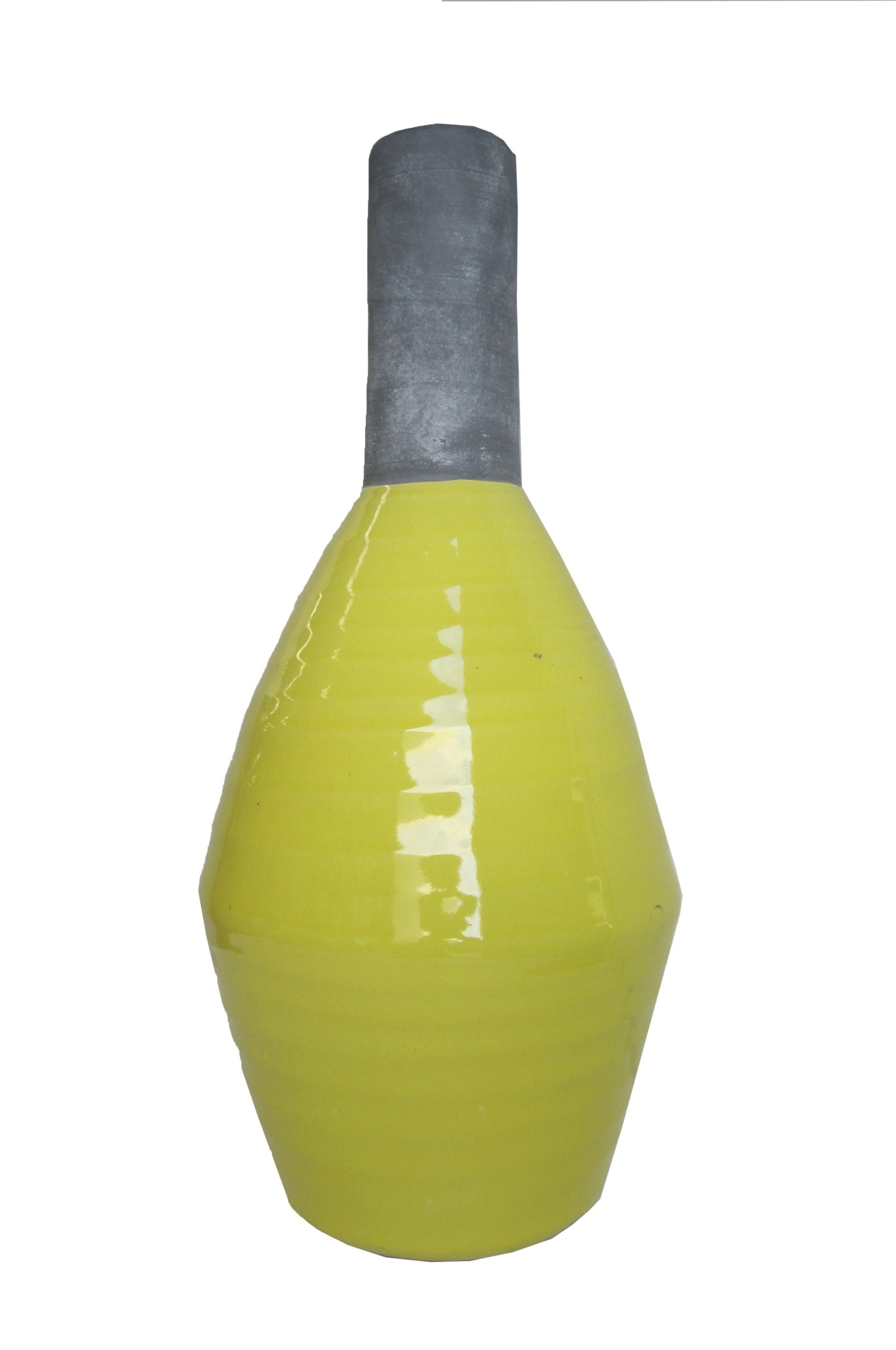Miro Vase Large Yellow-abc