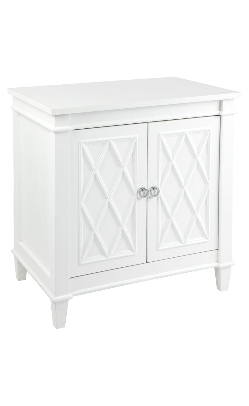 Plantation Satin Finished Cabinet - White-Cabinets-Cafe Lighting and Living-Default Title---abc