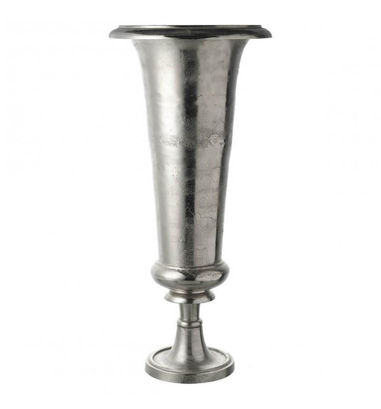 Regent Vase Aluminium Nickel Large-Accessories-Parlane-Default Title---abc