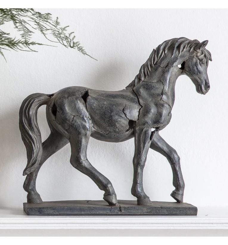 Tamir Antique Horse Statue-Accessories-Parlane-Default Title---abc