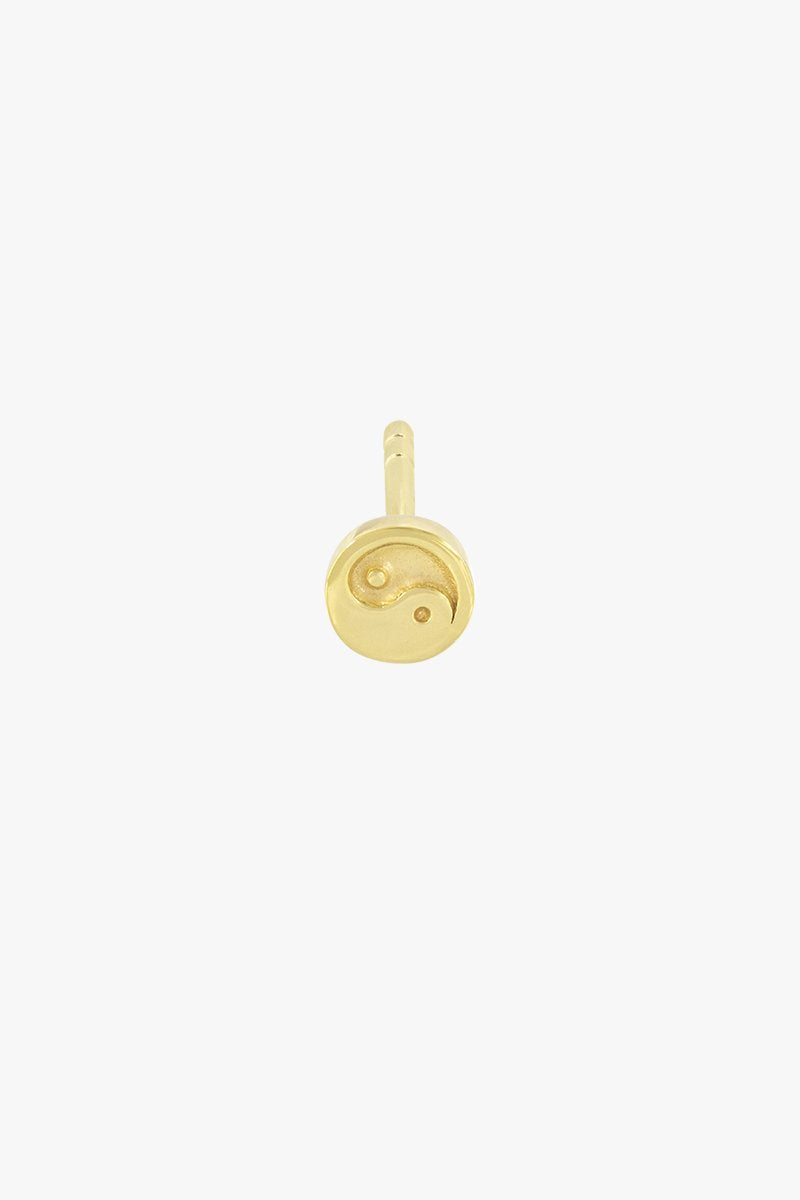 Yin yang stud gold plated-Stud-wildthings_collectables-Gold Plated---abc