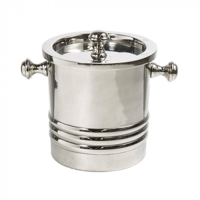 Round Ice Bucket in nickel-Accessories-Florabelle-Default Title---abc