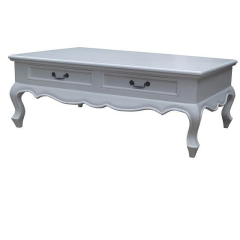 White 4 Drawer Coffee Table-living-Liberty Homeware-Default Title---abc